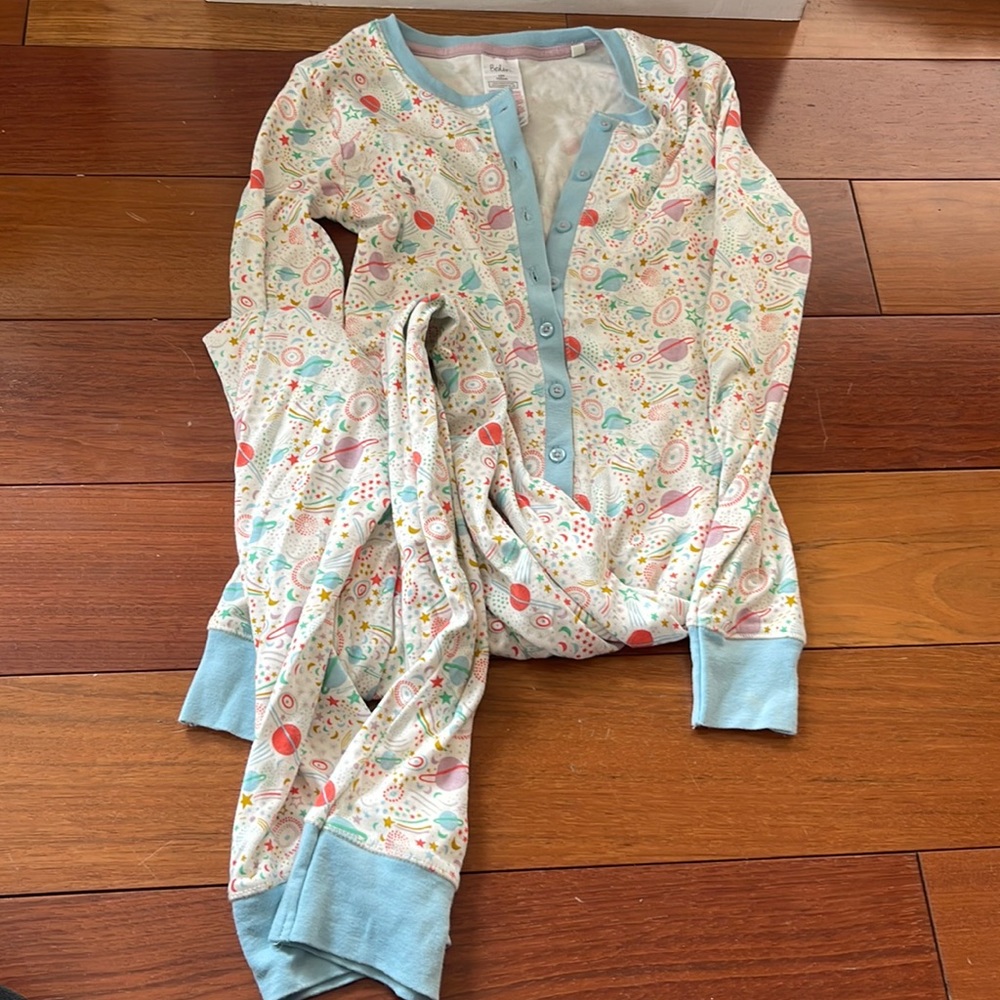 Mini Boden one piece pajamas size 12